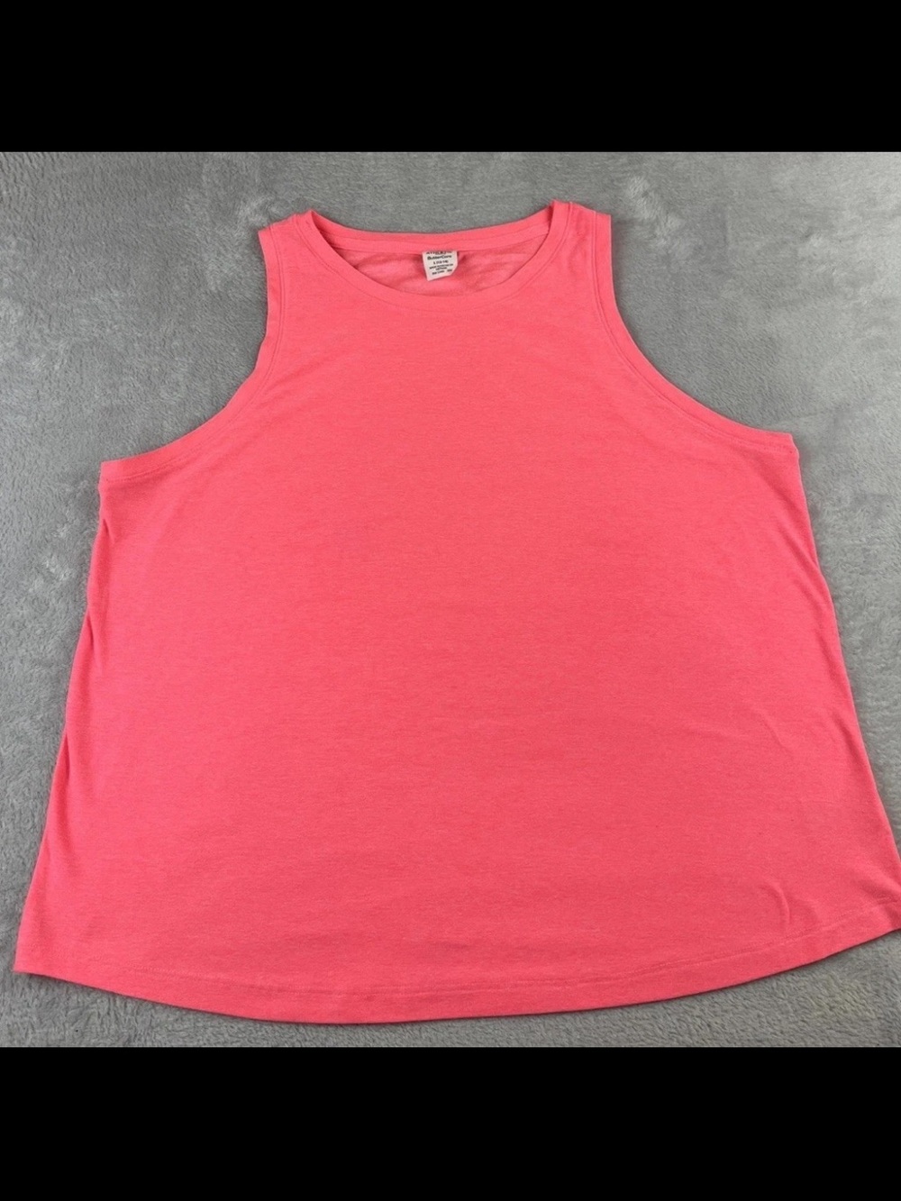 Athletic Works Womens Buttercore Coral Heather Tank size Large